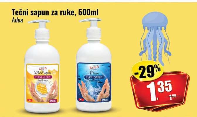 Tečni sapun za ruke, 500ml