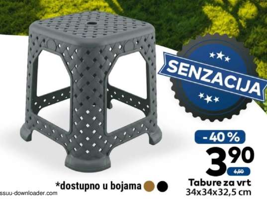 TABURE ZA VRT