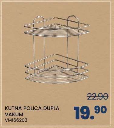 KUTNA POLICA DUPLA VAKUM