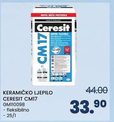 KERAMIČKO LJEPILO CERESIT CM17