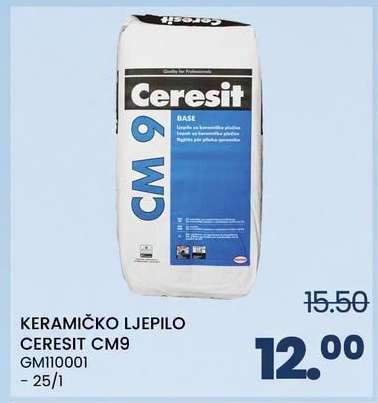 KERAMIČKO LJEPILO CERESIT CM9