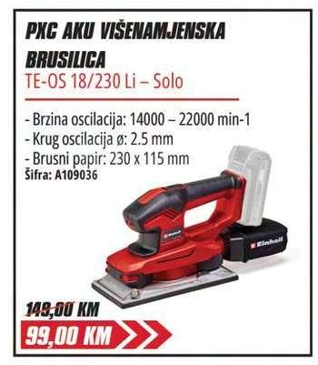 PXC AKU VIŠENAMJENSKA BRUSILICA