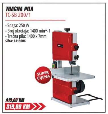 TRAČNA PILA TC-SB 200/1