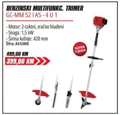 BENZINSKI MULTIFUNKC. TRIMER GC-MM 52 I AS - 4 U 1