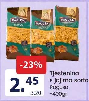 Tjestenina s jajima sorto