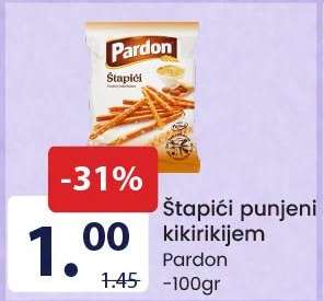 Štapići punjeni kikirikijem