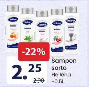 Šampon sorto Hellena