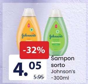 Šampon sorto Johnson's