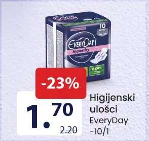 Higijenski ulošci EveryDay