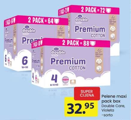 Pelene maxi pack box