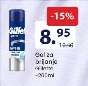 Gel za brijanje Gillette