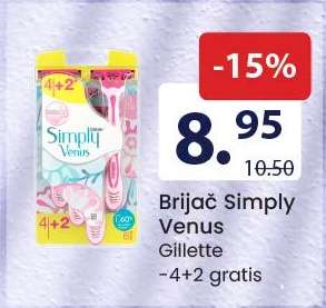 Brijač Simply Venus