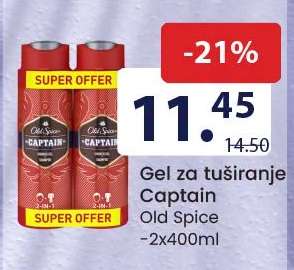 Gel za tuširanje Captain