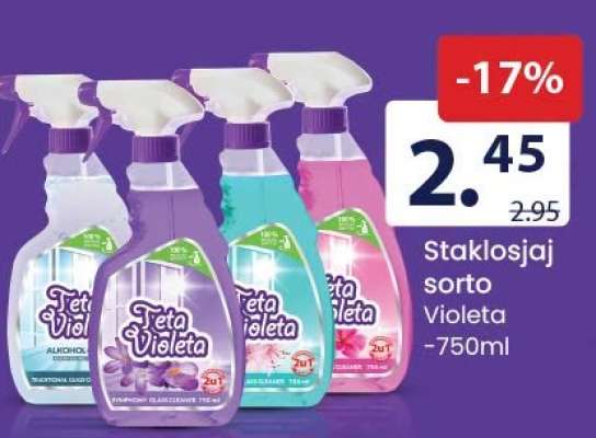 Staklosjaj sorto Violeta