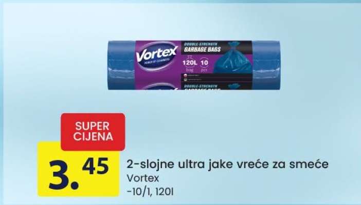 2-slojne ultra jake vreće za smeće