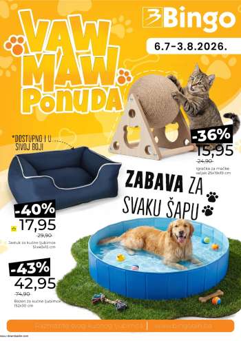 Bingo katalog - 06.07.2026. - 03.08.2026.
