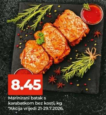 Marinirani batak s karabatkom bez kosti