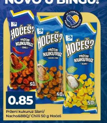 Hoćeš? Prženi kukuruz