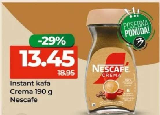 Instant kafa Crema 190 g Nescafe