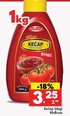 Kečap blagi Mellona