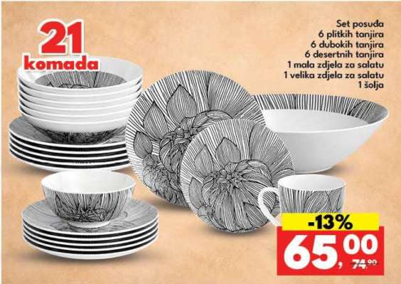 Set posuda