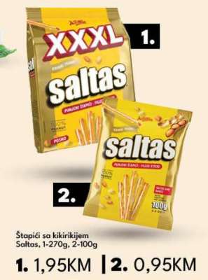 Saltas štapići sa kikirikijem