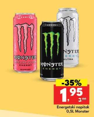 Energetski napitak 0,5L Monster