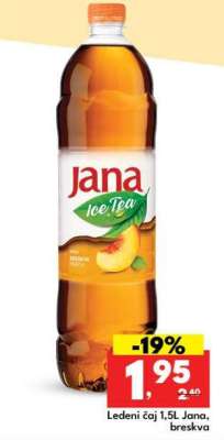 Ledeni čaj 1,5L Jana breskva