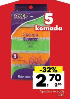 Spužva za sude OKS