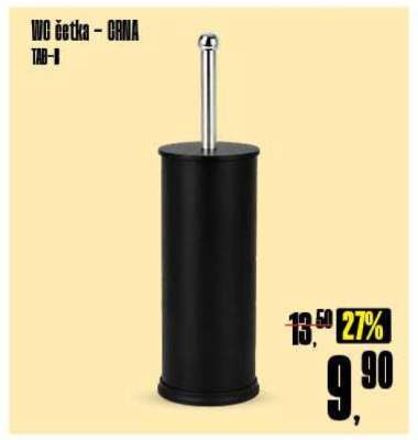 WC četka - CRNA