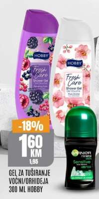 Hobby Fresh Care Gel za tuširanje
