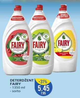 DETERDŽENT Fairy