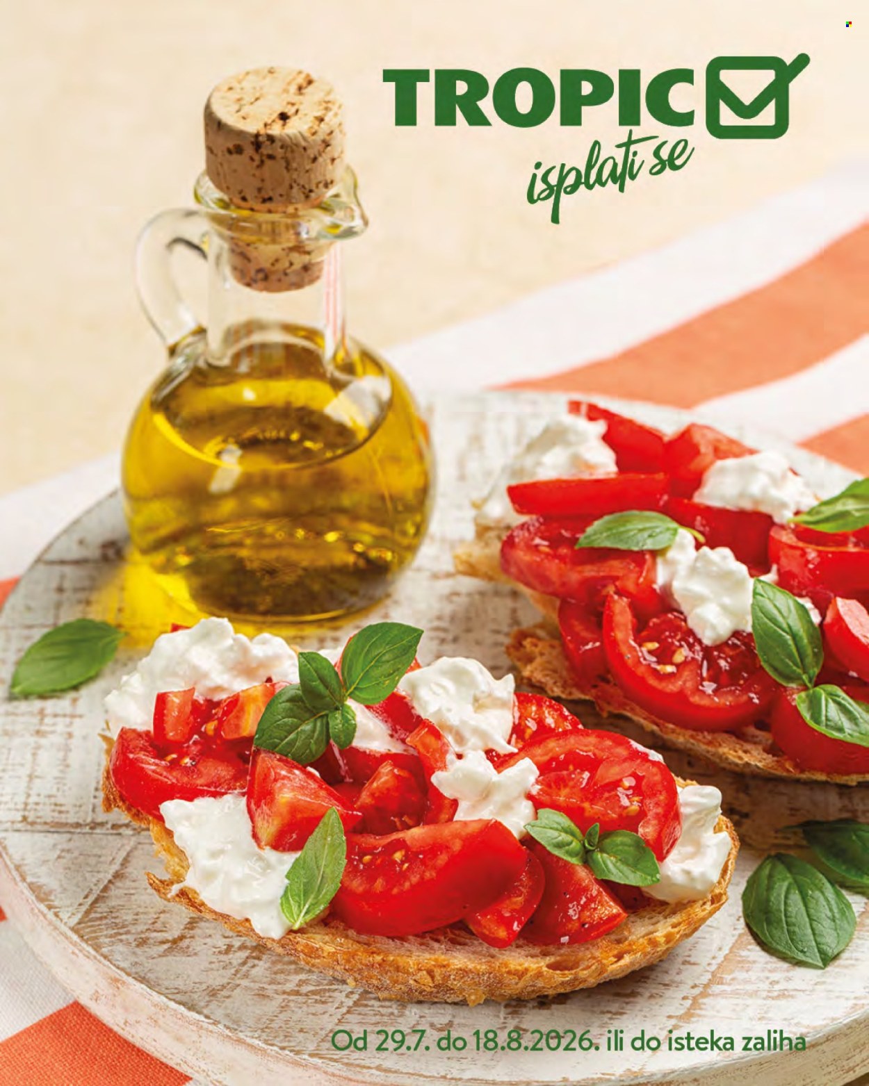 Tropic katalog - 29.07.2026. - 18.08.2026.. Stranica 1