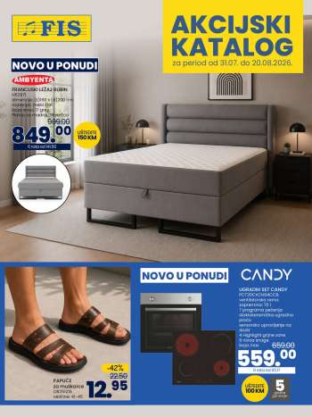 FIS katalog - 31.07.2026. - 20.08.2026.