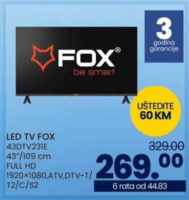 LED TV FOX