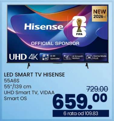 LED SMART TV HISENSE