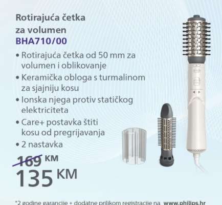 Rotirajuća četka za volumen BHA710/00
