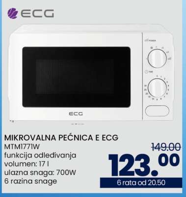 MIKROVALNA PEĆNICA E ECG