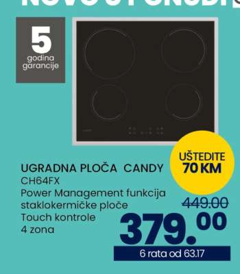 UGRADNA PLOČA CANDY CH64FX
