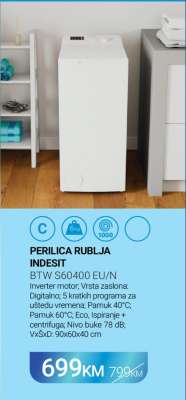 PERILICA RUBLJA INDESIT