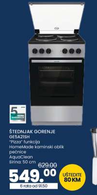 ŠTEDNJAK GORENJE GE5A21SH