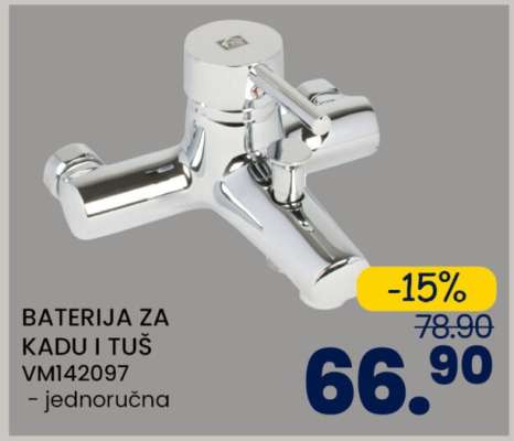 BATERIJA ZA KADU I TUŠ VMI42097