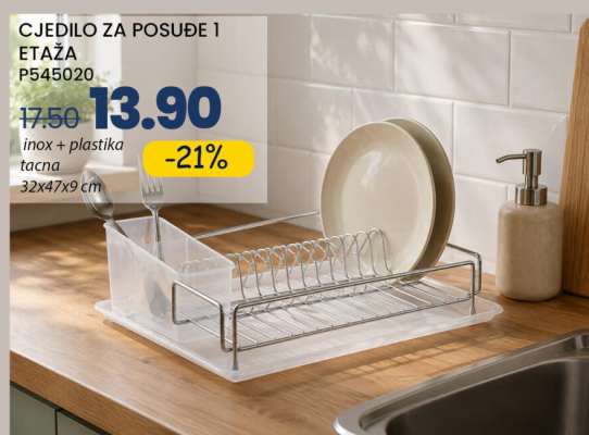 CJEDILO ZA POSUĐE 1 ETAŽA