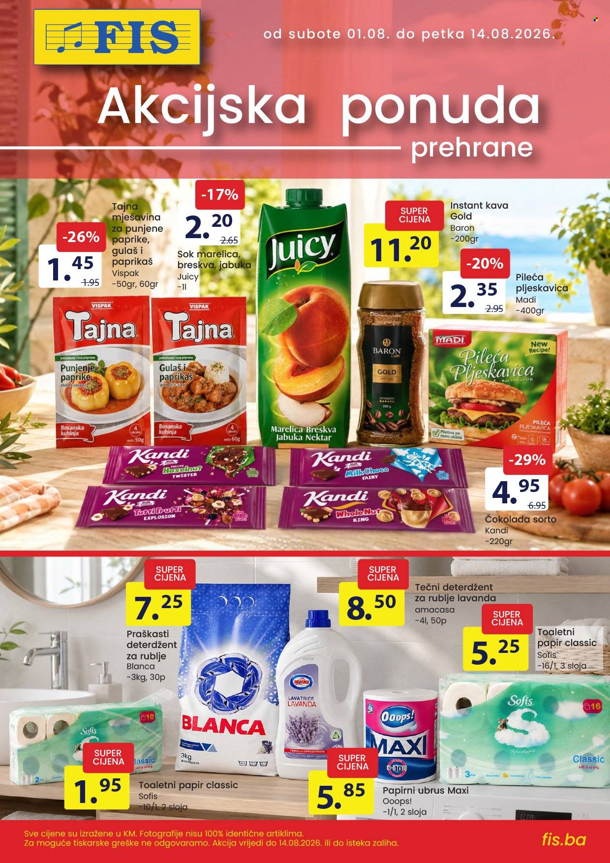 FIS katalog - 01.08.2026. - 14.08.2026.. Stranica 1