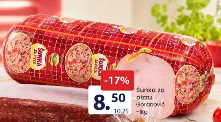 Šunka za pizzu