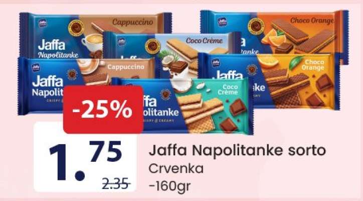 Jaffa napolitanke sorto
