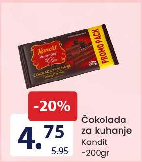 Čokolada za kuhanje Kandit