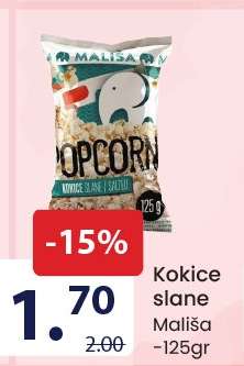 Kokice slane Mališa -125gr