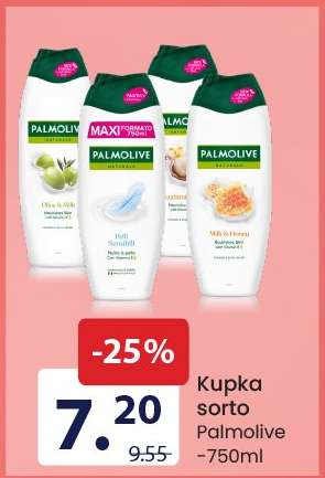 Kupka sorto Palmolive