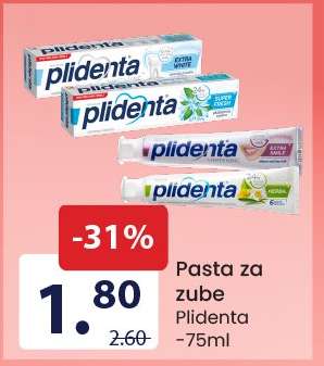 Pasta za zube Plidenta